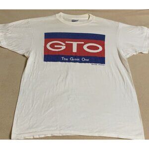 Vintage Hanes 'GTO Specialty Autoparts', Race T-shirt 50/50 Single Stitch USA L